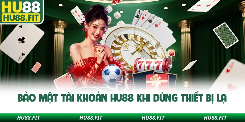 Bảo mật tài khoản Hu88 khi dùng thiết bị lạ