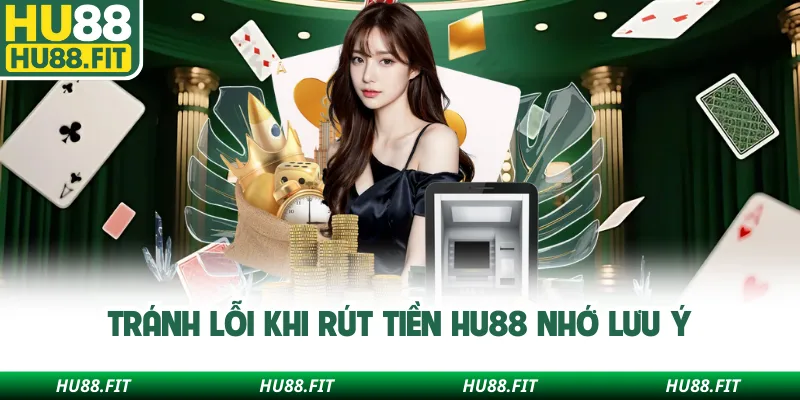 Tránh lỗi khi rút tiền Hu88 nhờ lưu ý
